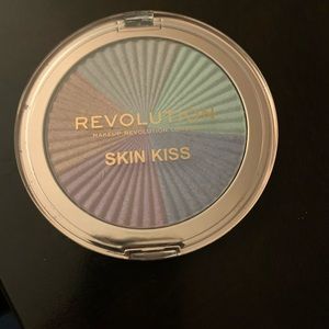 Revolution Skin Kiss/Dream Kiss eye makeup.